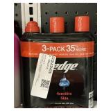 Edge shave gel 3 cans