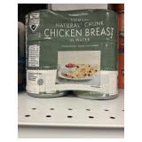 Chunk chicken breast in water 6-12.5oz cans