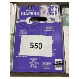 Premium diapers size 1    176 ct