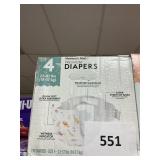 Premium diapers 198 ct size 4