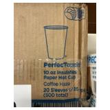 Dixie 10oz insulated paper hot cups 500ct