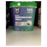 Auto dishwasher pacs 105ct
