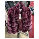 Edited faux fur jacket M
