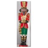 6ft Pre-lit musical gran nutcracker