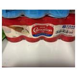 Carnation evaporated milk 8 cans