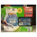 Scrubbing Bubbles  toilet cleaning stamp