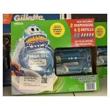 Scrubbing Bubbles  toilet cleaning stamp