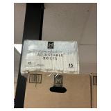 Adjustable briefs M 4-15ct