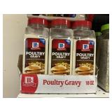 Poultry gravy 3-18oz
