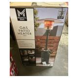 Gas patio heater grey