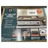 22in Tabletop griddle