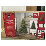 Pre-lit 7.5ft Augusta pine tree