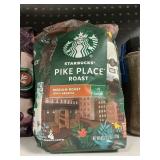 Starbucks pike place roast ground med 40oz