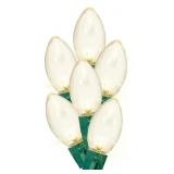 LED C9 lights 50ft warm white