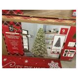 7.5 ft Tall pre-lit Duchess fir tree