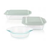 Pyrex 5pc glass bakeware set