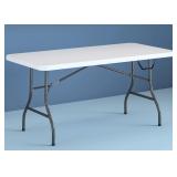 6 ft Folding table Cosco -white