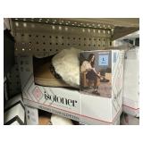 Isotoner memory foam slippers size L 8.5-9
