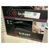 Isotoner memory foam slippers L 9.5-10.5