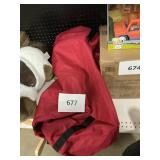 Rolling diffel bag -USED wheels need assembled