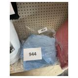Blue microfiber cloths lot