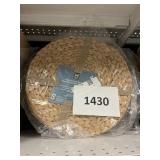 Handwoven natural placemats 4 ct