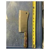 Fixed blade knife handmade Damascus steel