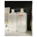 Native shampoo & conditioner 2-34 fl oz