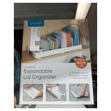 You Copia expandable lid organizer