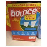 Bounce dryer sheets 400ct