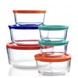 Pyrex 12 pc food storage set
