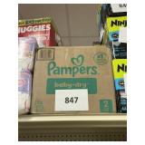 Pampers 234 diapers size 2