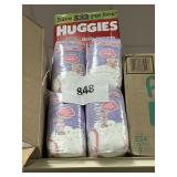Huggies Pull ups 4 packs unknown size
