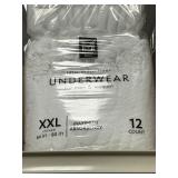 Unisex underwear brief L box lot