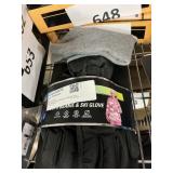 Hurley 2-pc set youth beanie & glove set M 8-10yrs