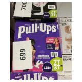 Huggies pull ups 2T-3T 128 ct