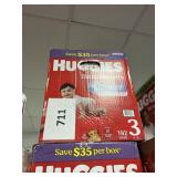 Huggies 192 diapers size 3