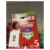 Huggies 144 diapers size 5