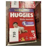 Huggies 192 diapers size 3