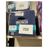 Mens underwear S/M 92 ct
