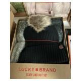 Lucky Brands scarf & hat set