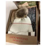 Lucky Brands scarf & hat set