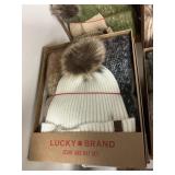 Lucky Brands scarf & hat set