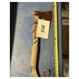 Fixed blade knife handmade Damascus steel