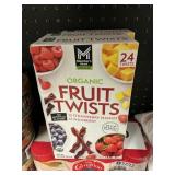Organic fruit twists 24 ct