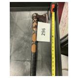 Fixed blade knife handmade Damascus steel