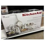 KitchenAid 11pc cookware set