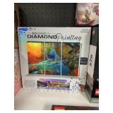 Diamond painting autum waterfall