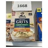 Quaker instant grits 46 packets
