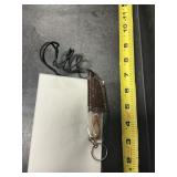 Fixed blade knife handmade Damascus steel